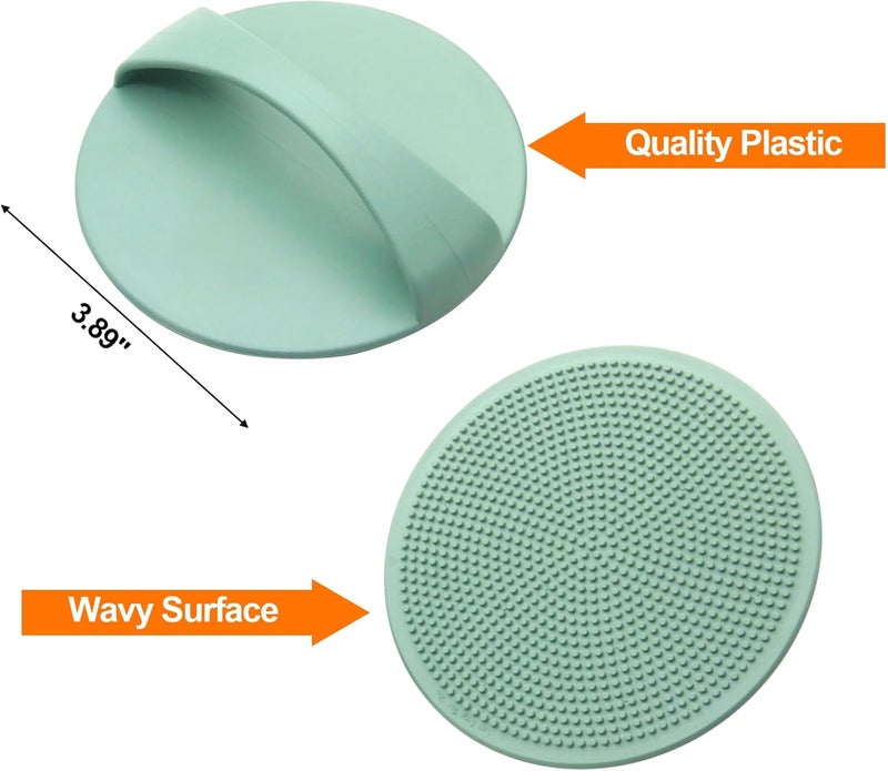 KIBBEH 2Pcs Wet Felting Tool, Versatile Fulling Block, Great for Working on Seams, Flat Felts, Hat & Slipper Shaping - Image 2